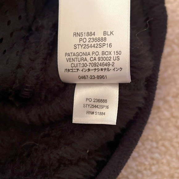 Black M Medium Patagonia Women's Patagonia Re-Tool Snap-T Fleece Pullover 0224! - Picture 7 of 11